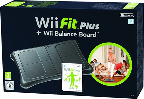 Wii Fit Plus & Black Balance Board
